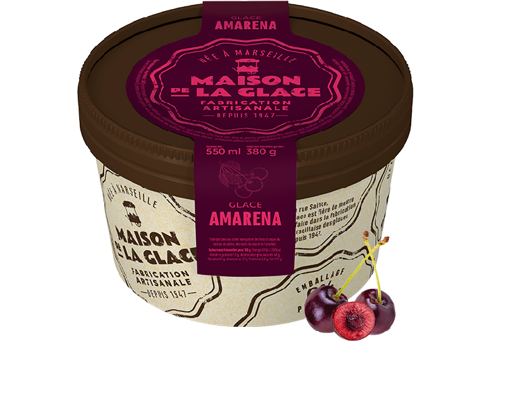 Glace Amarena - Maison de la Glace